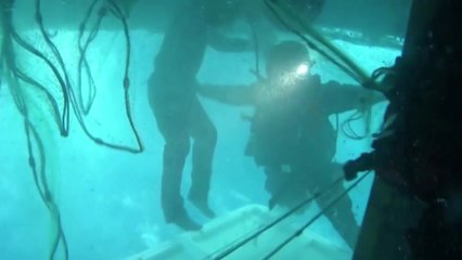 "에어포켓이 살렸다"...공기 남은 공간서 40시간 버텨 / YTN