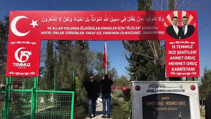 ADANA - Şehit kabirlerinin de arasında olduğu 79 mezar tahrip edildi