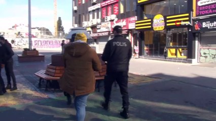 Kısıtlama günü çay bahçesi keyfi ‘Polis Drone’una yakalandı