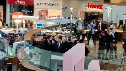 בנימין נתניהו בביקור באייסמול אילת 12.2.21