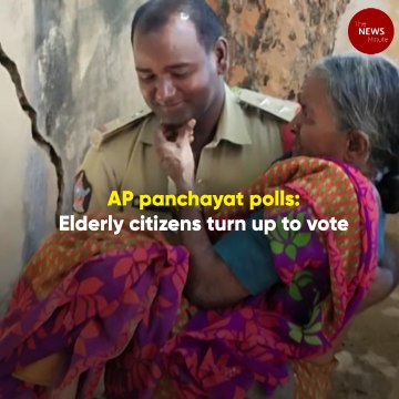 From ages 80 to 115, elderly citizens turn up to vote as AP panchayat polls conclude