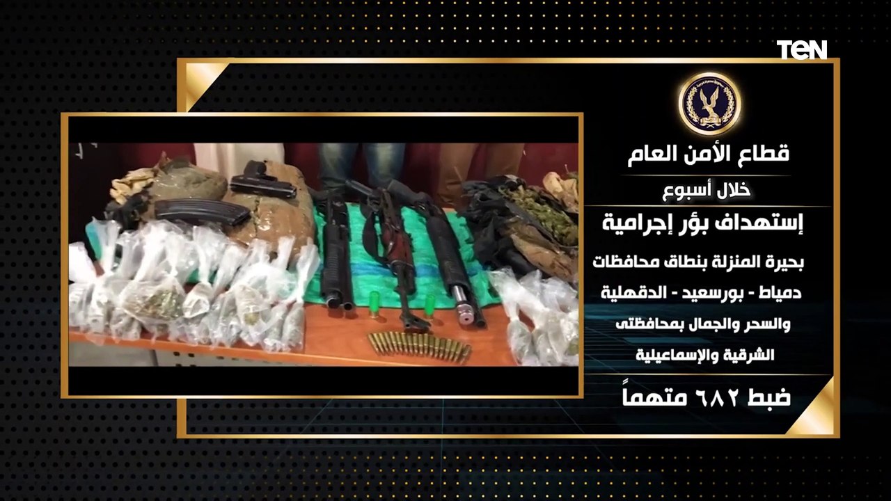جهود أجهزة وزارة الداخلية على مستوى الجمهورية خ...