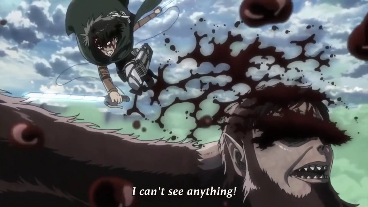 Levi vs Beast Titan - Attack on titan season 3 FULL HD