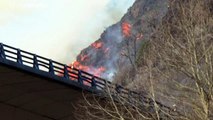 Paesi Baschi, vasti incendi distruggono decine di ettari di vegetazione