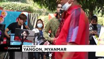 Myanmar protests: Crowds back on streets after fatalities