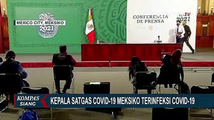 Kepala Satgas Covid-19 Meksiko Kena Corona