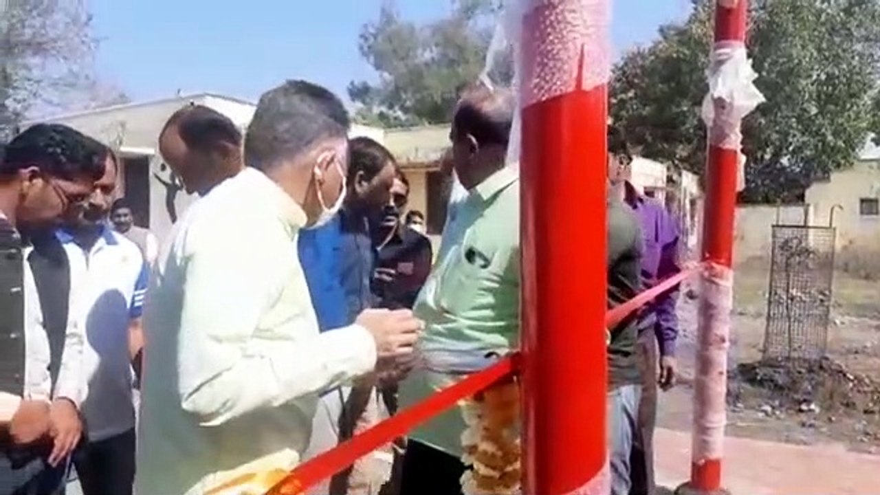 स्कूल शिक्षा राज्यमंत्री इंदर सिंह परमार ने किया ओपन जिम का शुभारंभ