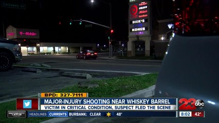 Early morning shooting at Whiskey Barrel