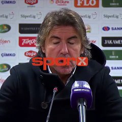 Ricardo Sa Pinto: "Bu kadar pozisyona girdiğimiz maçı kazanmalıydık"