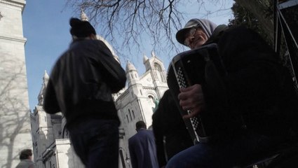 Parisians enjoy a day of sunshine after weeks of bad weather