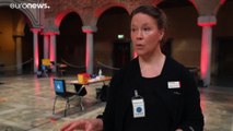 Stockholm City Hall transformed into vaccination centre