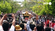 Primeira vítima da repressão enterrada e novos protestos em Mianmar