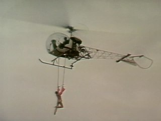 David Merrifield - Helicopter Trapeze Act