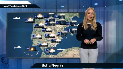 El tiempo: pronóstico para el lunes 22 de febrero
