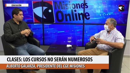 Clases: los cursos no serán numerosos