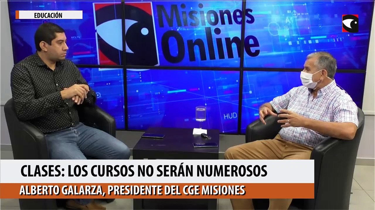 Clases: los cursos no serán numerosos