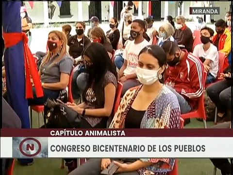 Congreso Bicentenario de los Pueblos Capítulo Animalista aborda la Ley de Protección a los Animales