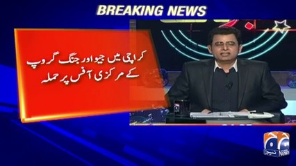 Geo and Jang Media Group's central office attacked by protesters