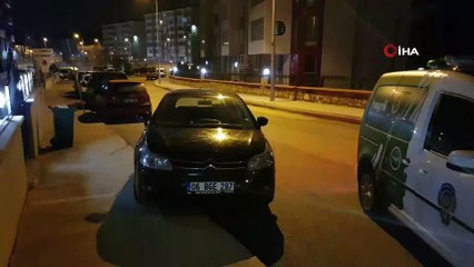 ‘Dur’ ihtarına uymayan şüpheli sürücü aracını bırakıp kaçtı