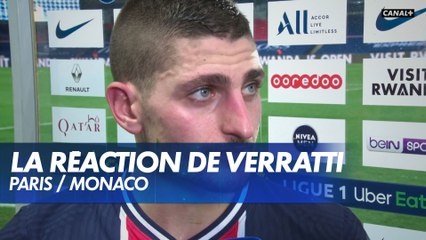 La réaction de Marco Verratti après PSG / Monaco