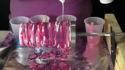 FFG Arts N Crafts Swirl Paint Tumbler