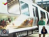 Presentación del segundo Tren Caracas edición Bicentenario Batalla de Carabobo