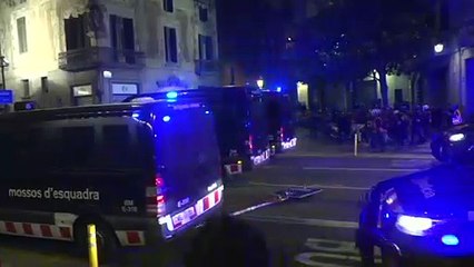 Sexta noche de protestas en Cataluña por el encarcelamiento de rapero