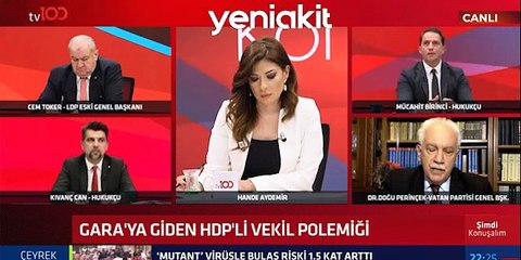 Perinçek ve Toker arasında gerilim: Saçma sapan konuşma