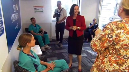 Queensland's first vaccine given on the Gold Coast
