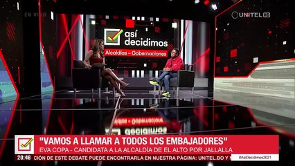 Copa le pide a Arce respetar a las autoridades que son elegidas democráticamente