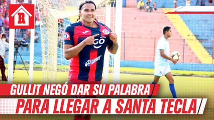 Gullit Peña negó haber dado su palabra para llegar al Santa Tecla