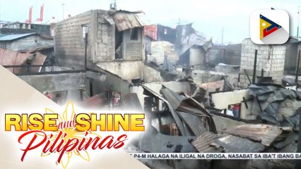 Parola Compound sa Tondo, tinupok ng apoy