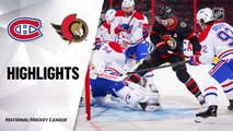 Canadiens @ Senators 2/21/21 | NHL Highlights