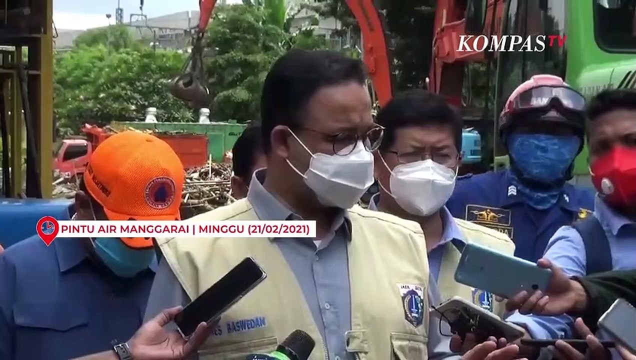 Deretan Pernyataan Anies Baswedan Soal Banjir di Jakarta