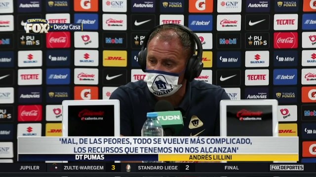 Los recursos que tenemos no nos alcanzan , Andrés Lillini: Liga MX