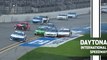 Kyle Busch wrecks after three-wide contact on front stretch