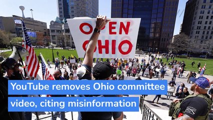 Video herunterladen: YouTube removes Ohio committee video, citing misinformation, and other top stories in technology from February 22, 2021.