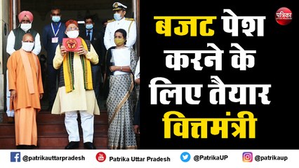 पहला पेपरलेस बजट पेश करने पहुँचे वित्तमंत्री