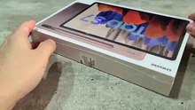 Samsung Tab S7 Mystic Bronze Unboxing and initial view