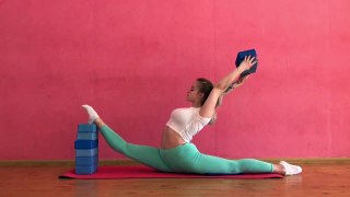 Intense middle split stretching routine. Training CONTORTION. Training Stretching.  Gymnastics