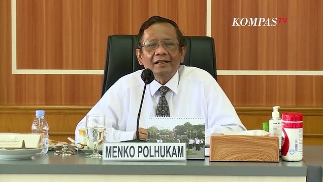 Pernyataan Lengkap Menko Polhukam Mahfud MD Soal Rencana Revisi UU ITE