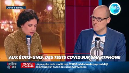 La chronique d'Anthony Morel : Des tests Covid sur smartphone aux Etats-Unis - 22/02
