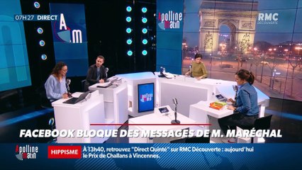 #Magnien, la chronique des réseaux sociaux : Facebook bloque des messages de Marion Maréchal - 22/02