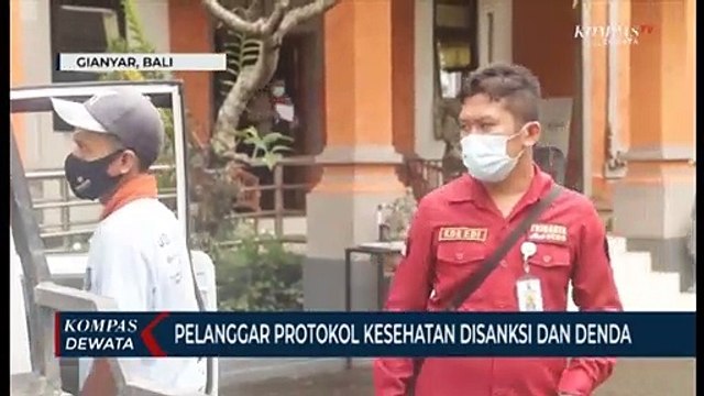 Hukuman Push Up Dan Denda Bagi Pelanggar PROKES