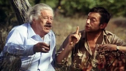 Serge Gainsbourg et Michel Simon "L'herbe tendre" 1968