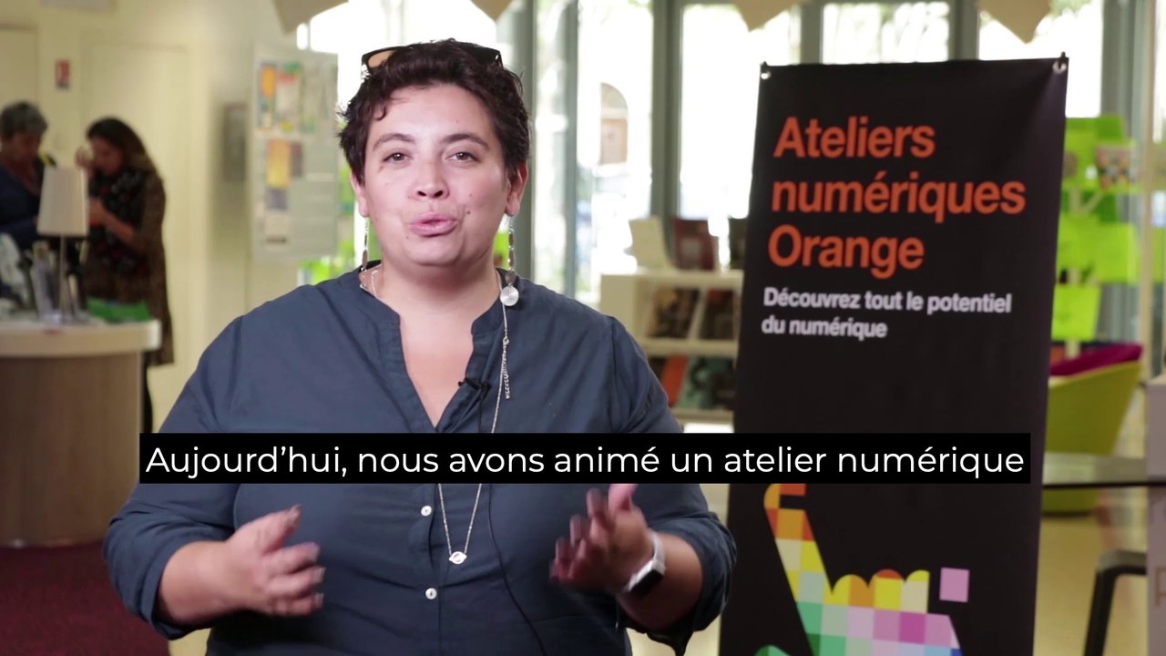 Les ateliers numériques Orange, l'initiation au digital