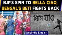 BJP's Bella Ciao spin for Bengal's Beti: 'Slogaan' wars | Oneindia News