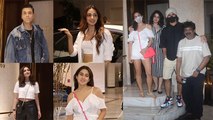 Sara Ali Khan, Kiara Advani, Karan Johar Attend Manish Malhotra's Party