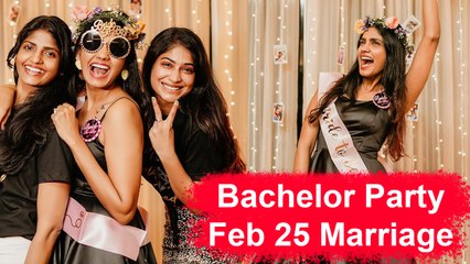 Actress Niranjani Banchelorette Party | kannum Kannum Kollaiyadithal, Desingh Periyasamy