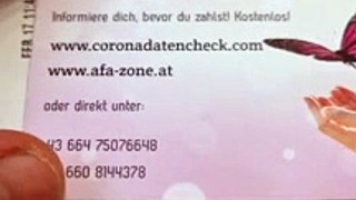 Visitenkarte für Hilfe gegen Corona Anzeige!